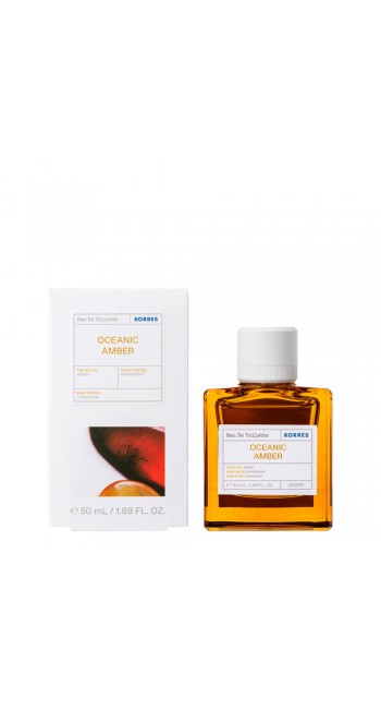 Korres Oceanic Amber Eau De Toilette Ανδρικό Άρωμα, 50ml