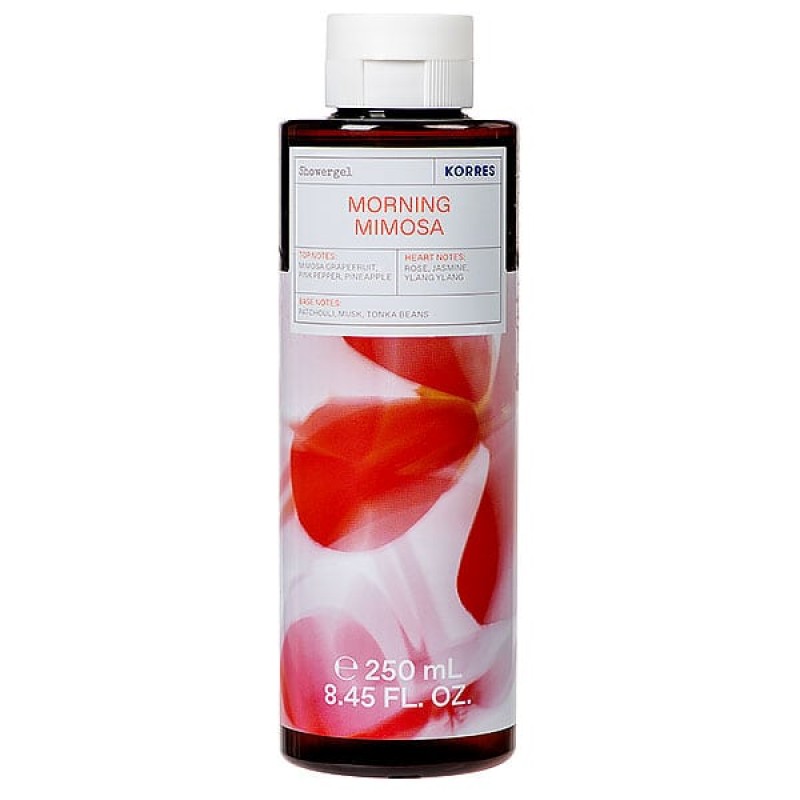 Korres Shower Gel Morning Mimosa Αφρόλουτρο Πρωϊνή Μιμόζα, 250ml