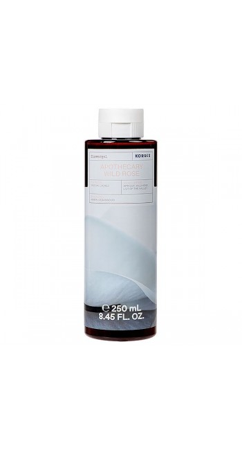 Korres Shower Gel Wild Rose Αφρόλουτρο Άγριο Τριαντάφυλλο, 250ml