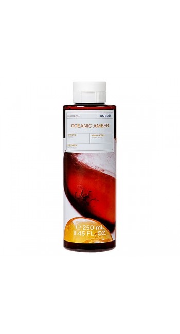 Korres Shower Gel Oceanic Amber Αφρόλουτρο Κεχριμπάρι του Ωκεανού, 250ml