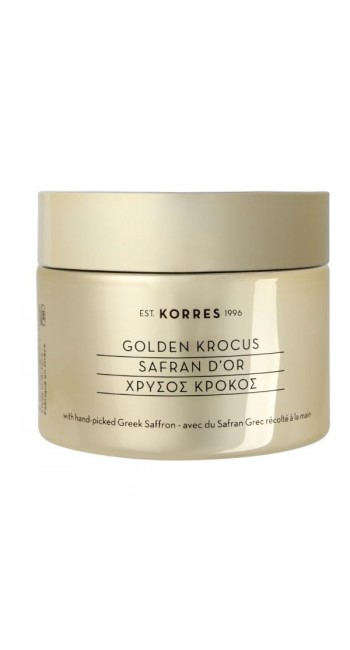 Korres Golden Krocus Hydra-Filler Plumping Cream Επανορθωτική Κρέμα Νεότητας Σύσφιγξη & Lifting, 50ml