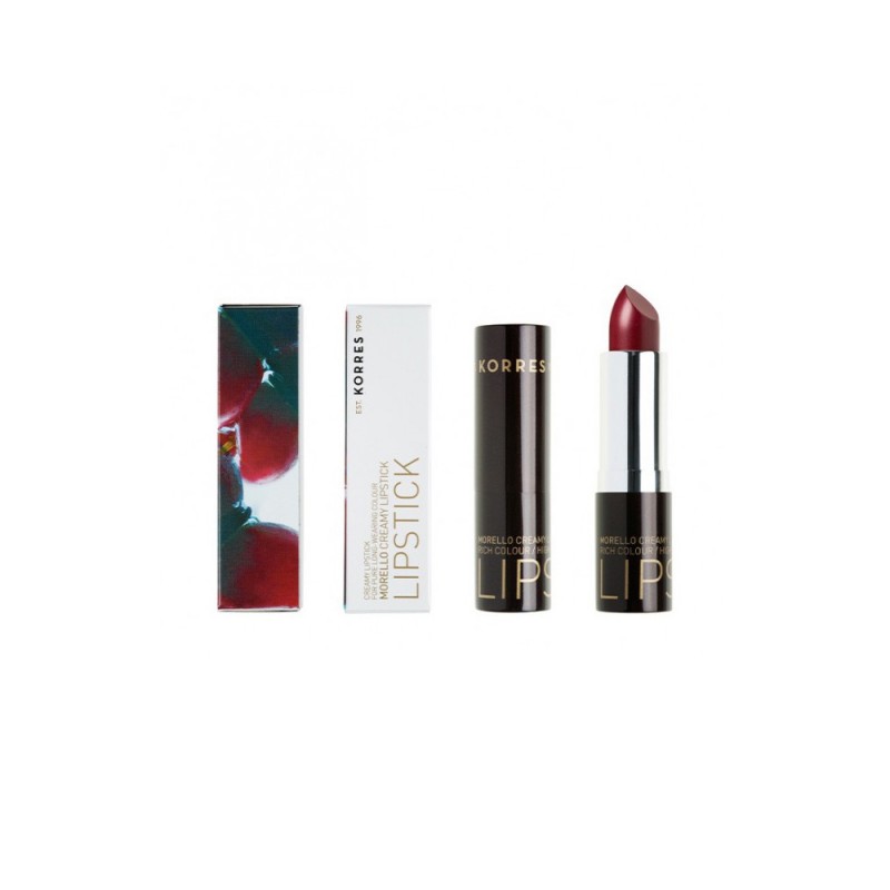 Korres Morello Creamy Lipstick 27 Ruby Crystal Κραγιόν, 3.5gr