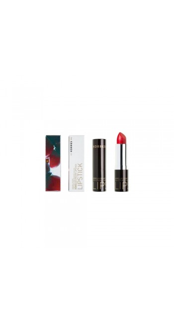 Korres Morello Creamy Lipstick 52 Red Satin Κραγιόν, 3.5gr