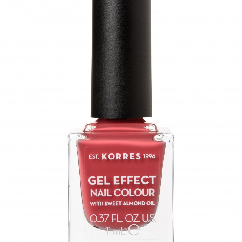 Korres Βερνίκι Νυχιών Gel Effect Nail Colour No49 Moonstone Rose, 11ml 