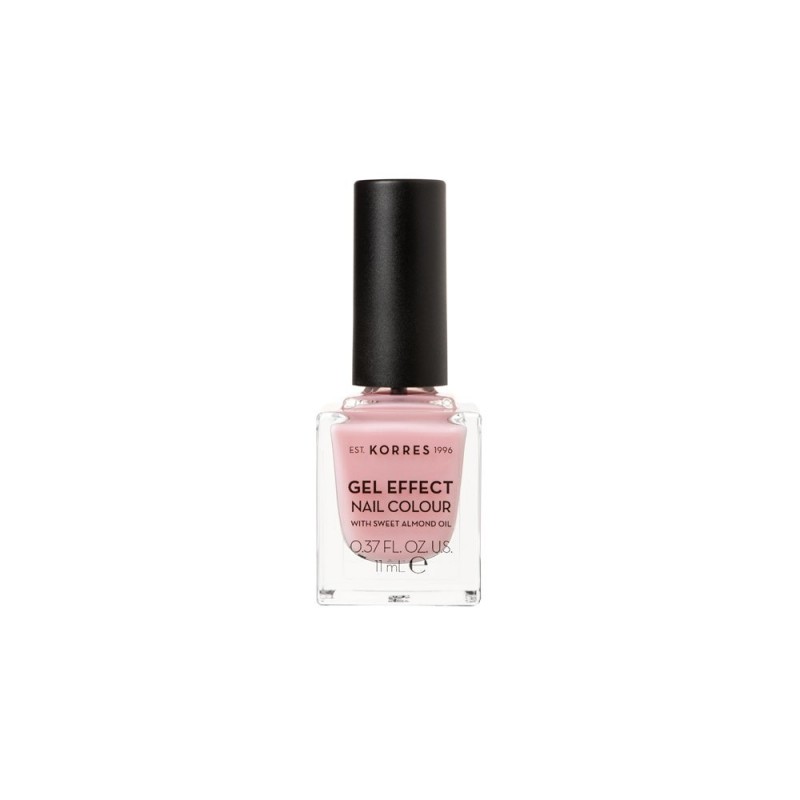 Korres Βερνίκι Νυχιών Gel Effect Nail Colour No07 Ballerina Rose, 11ml 