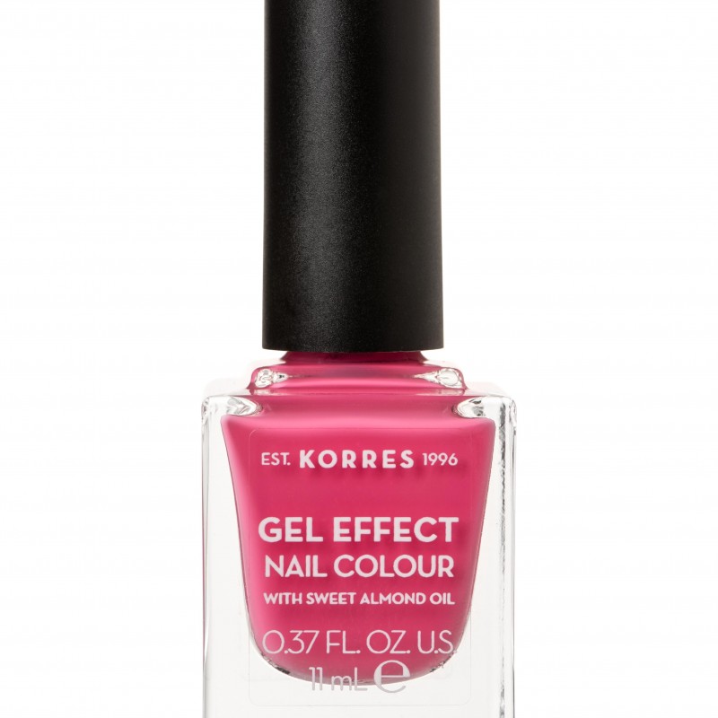 Korres Βερνίκι Νυχιών Gel Effect Nail Colour No20 Pink Parfait Rose, 11ml 