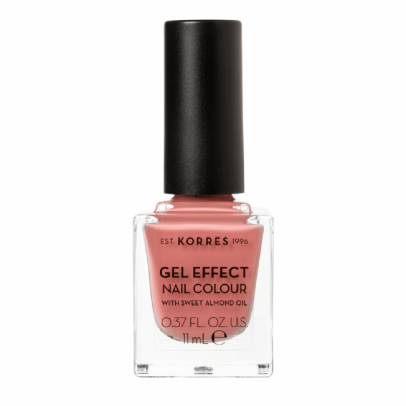 Korres Βερνίκι Νυχιών Gel Effect Nail Colour No36 Misty Rose, 11ml 