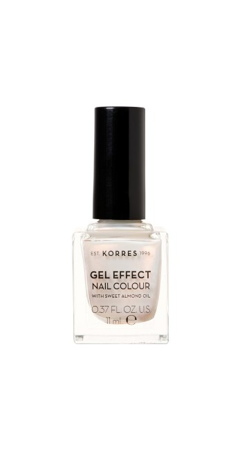 Korres Gel Effect Nail Colour With Sweet Almond Oil Βερνίκι Νυχιών Sea Marble 08 11ml 