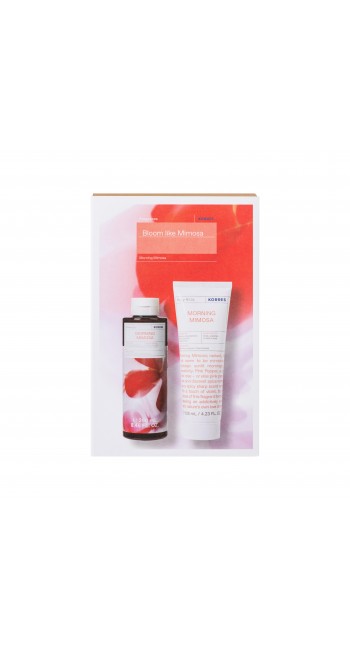 Korres Set Bloom Like Morning Mimosa Αφρόλουτρο, 250ml + Morning Mimosa Body Milk, 125ml 