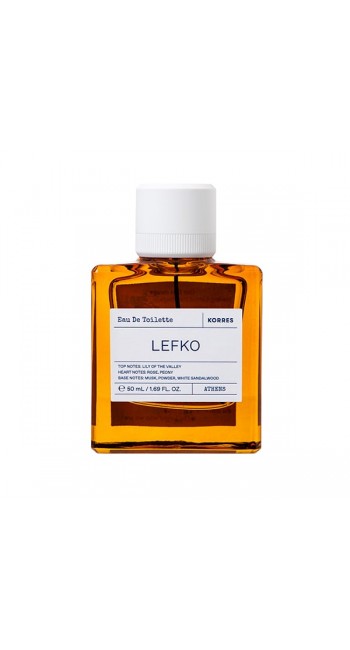 Korres Lefko Eau de Toilette Γυναικείο Άρωμα, 50ml