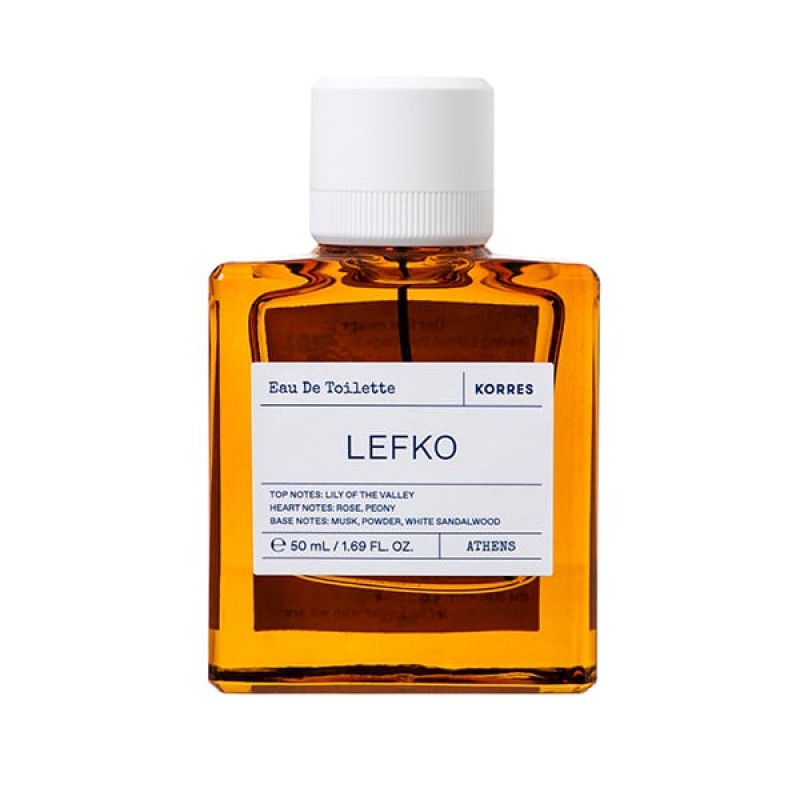 Korres Lefko Eau de Toilette Γυναικείο Άρωμα, 50ml