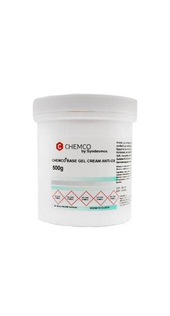 Chemco Base Gel Cream Anti-Ox Βάση Τζέλ, 500gr