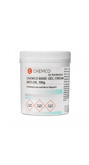 Chemco Base Gel Cream Anti-Ox Βάση Τζέλ, 100gr