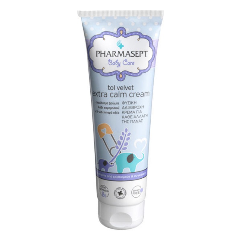 Pharmasept Tol Velvet Baby Extra Calm Cream Κρέμα για την Αλλαγή της Πάνας, 150ml