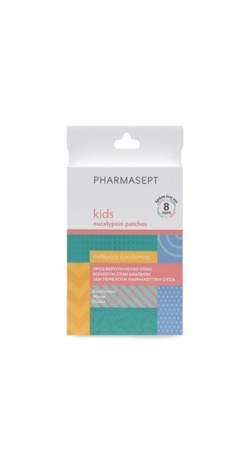 Pharmasept Kid Care Επιθέματα Ευκαλύπτου που Βοηθούν στην Αναπνοή, 6τμχ