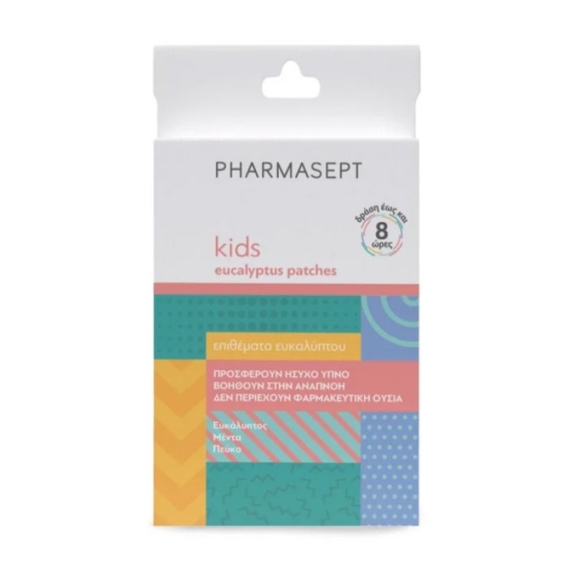 Pharmasept Kid Care Επιθέματα Ευκαλύπτου που Βοηθούν στην Αναπνοή, 6τμχ