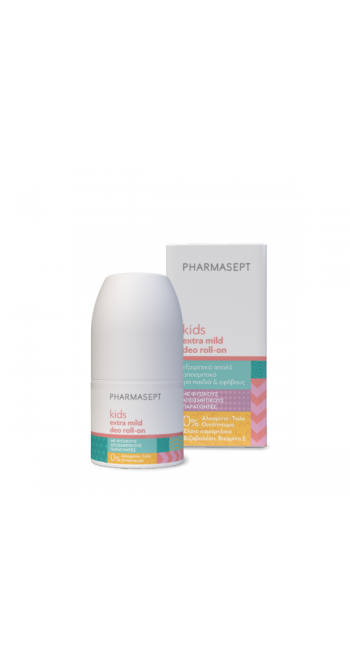 Pharmasept Extra Mild Deo Roll-on Αποσμητικό για Παιδιά & Εφήβους, 50ml