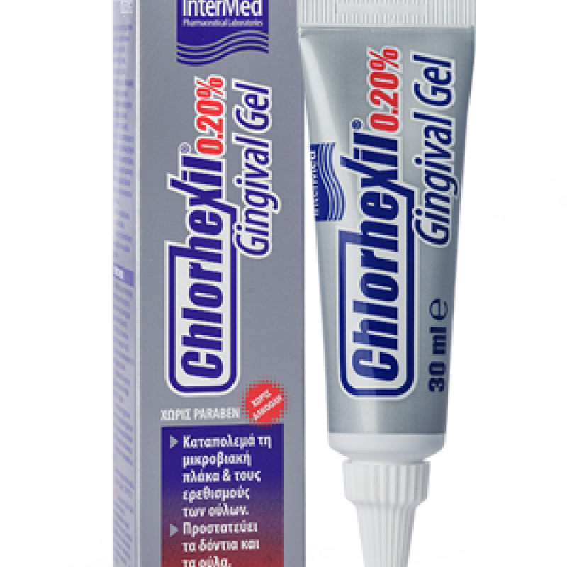 Intermed Chlorhexil® 0.20% Gel Αντισηπτική Στοματική Γέλη, 30 ml 