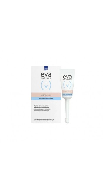 Eva Intermed Lactic Gel (9 προγεμισμένοι με γέλη κολπικοί εφαρμοστές μίας χρήσης)