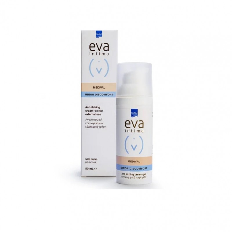 Eva Intermed Medival Αντικνησμική Αιδοιική Κρεμογέλη 50ml