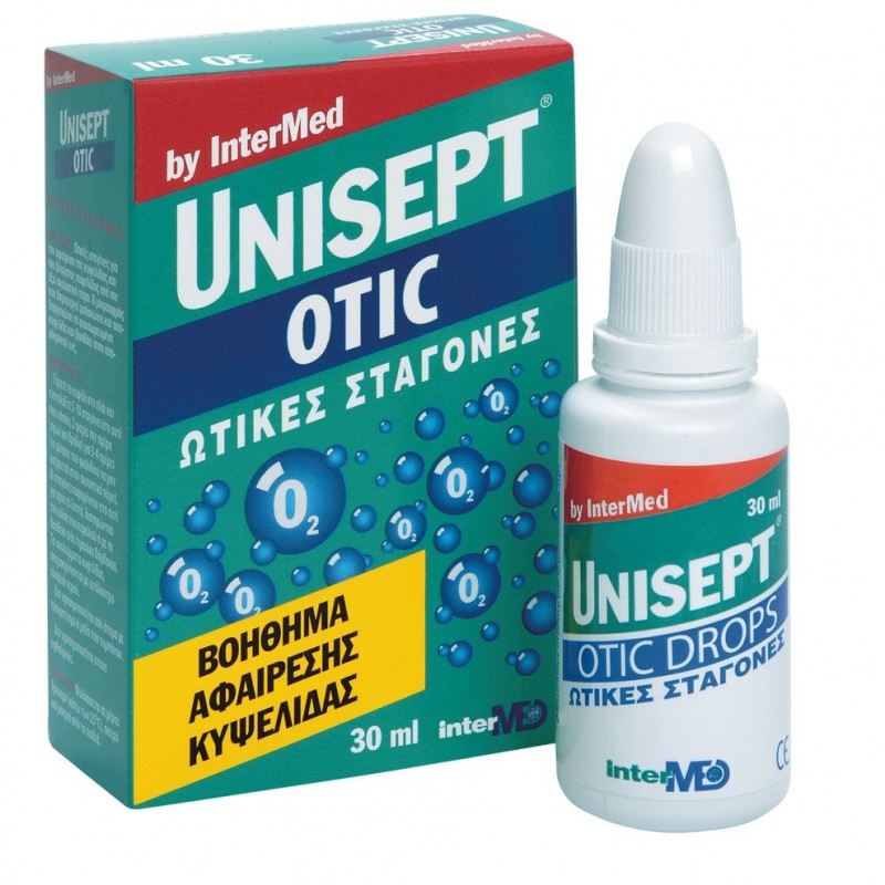 Intermed Unisept Otic Ωτικές Σταγόνες, 30 ml