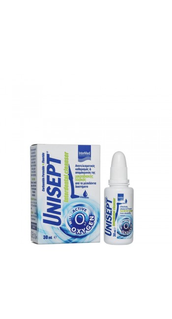 Intermed Unisept Interdental Cleanser Καθαρισμός και φροντίδα μεσοδόντιων διαστημάτων, 30 ml