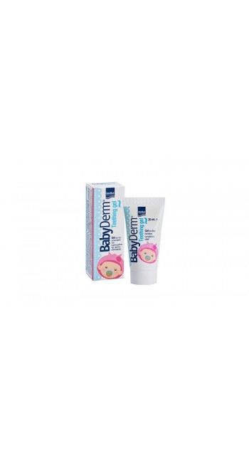 Intermed Babyderm Teething Gel 3m+ Γέλη για την Ανακούφιση των Βρεφικών Ούλων από τα Συμπτώματα της Πρώτης Οδοντοφυΐας, 30ml