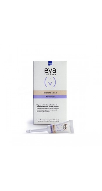 Eva Intermed Intima Restore Κολπική Επουλωτική Γέλη για Τραυματισμούς ή Ήπια Ατροφία, 9τεμ