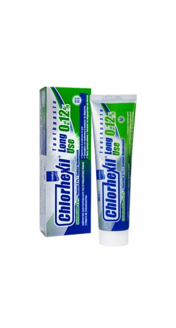 Intermed Chlorhexil Long Use Toothpaste 0.12% Πολλαπλή Προστασία της Στοματικής Κοιλότητας, 100ml