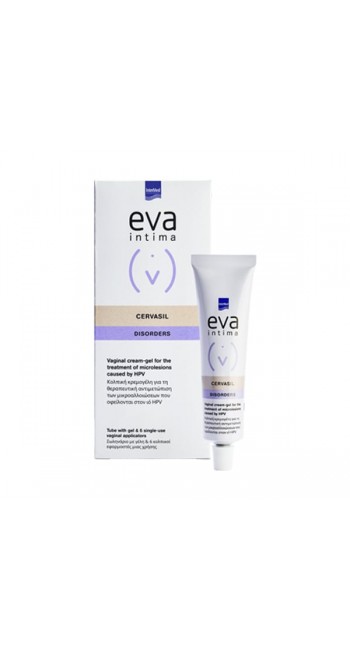 Eva Intima Cervasil Vaginal Cream-Gel Κολπική Κρεμογέλη για Αλλοιώσεις από τον HPV, 30ml