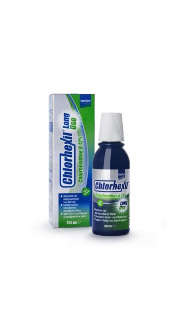 Intermed Chlorhexil 0.12% Mouthwash Long Use Στοματικό Διάλυμα με χλωρεξιδίνη 0.12%, 250ml