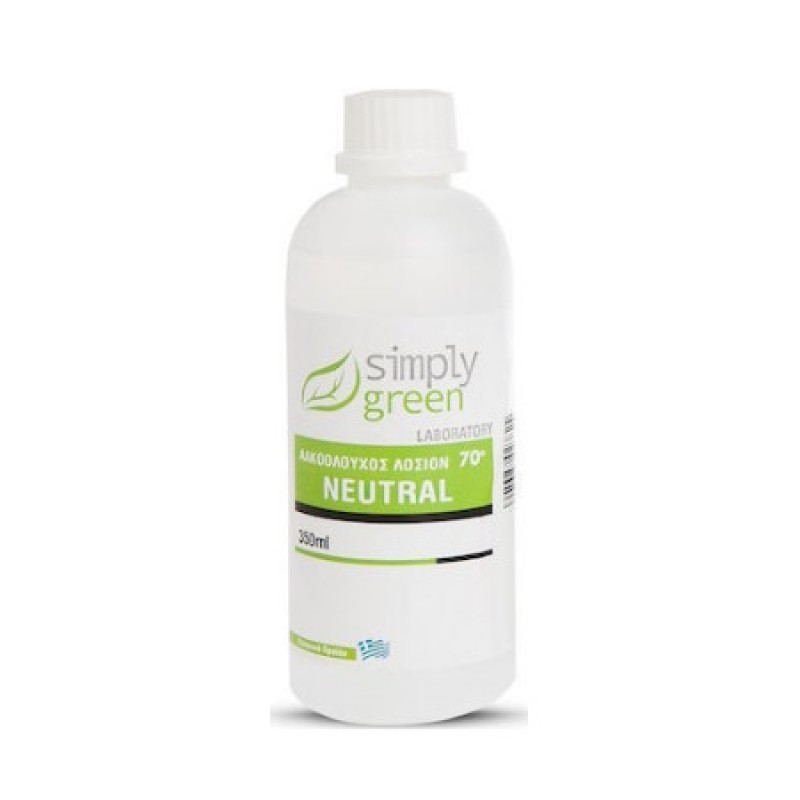 Simply Green Λοσιόν Οινοπνεύματος 70 Βαθμών, 350ml