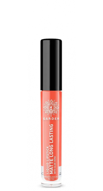 Garden Liquid Lipstick Matte Coral Peach 03, 4ml 