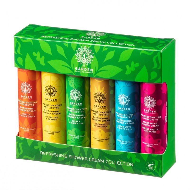 Garden Refreshing Shower Cream Collection, 6τμχ 