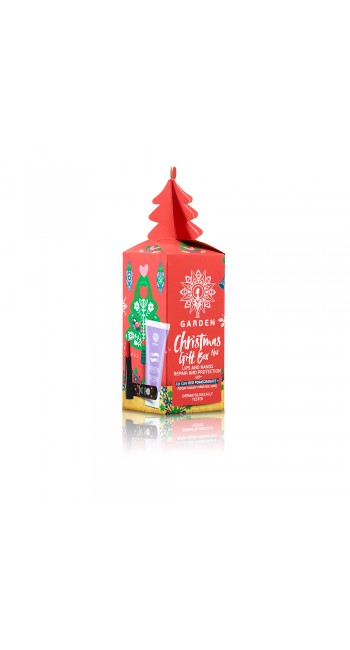 Garden Christmas Gift Box No2 Lip Care Pomegranate & Kρέμα Χεριών Πλούσιας Υφής, 30ml 