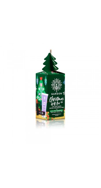 Garden Christmas Gift Box No6 Lip Care Φράουλα & Kρέμα Χεριών Πλούσιας Υφής, 30ml 