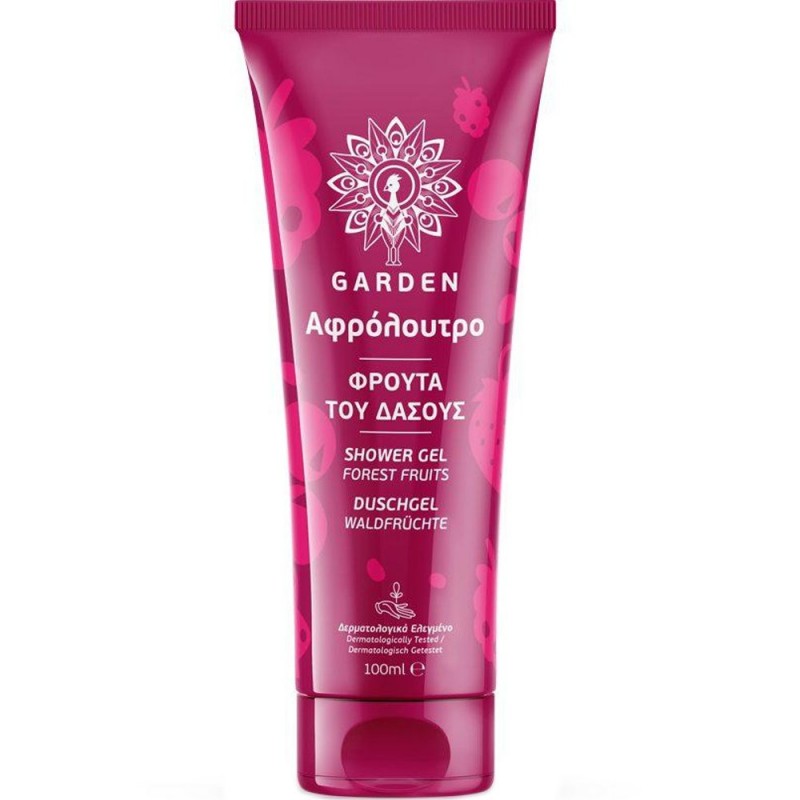 Garden Αφρόλουτρο Gel Φρούτα του Δάσους 100ml