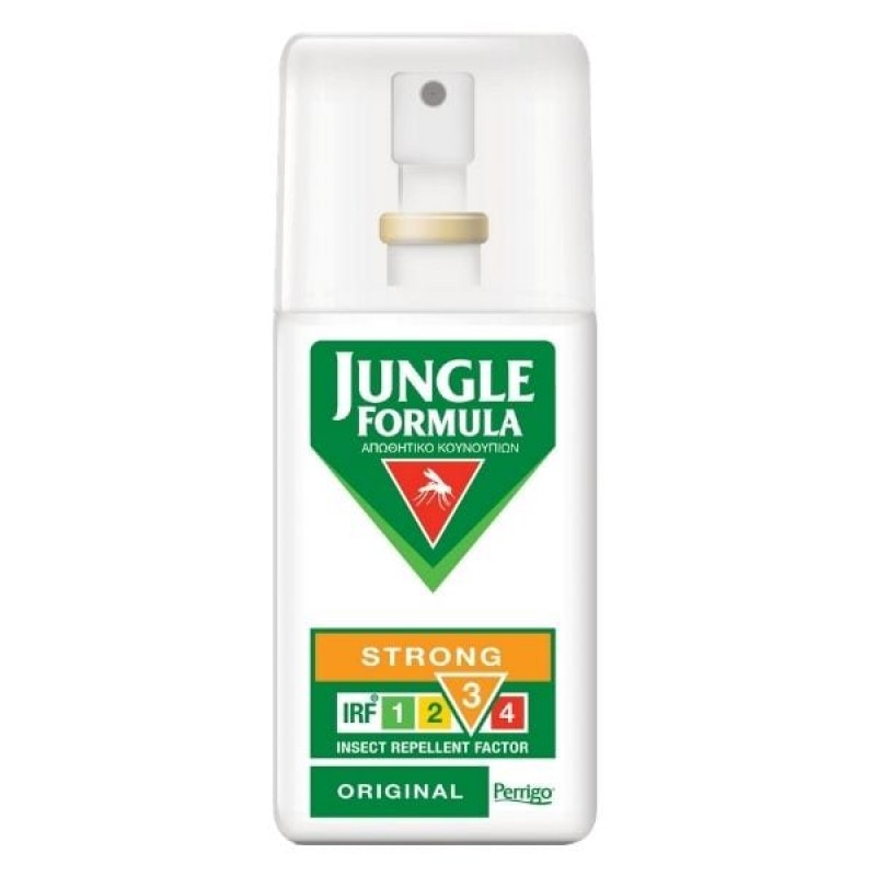 Jungle Formula Strong Original Εντομοαπωθητικό Σπρέι κατά των Κουνουπιών για Ισχυρή Προστασία, 75ml