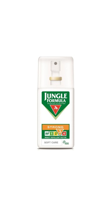 Jungle Formula Strong Soft Care Αντικουνουπικό Σπρέι με Καταπραϋντικά Συστατικά, 75ml