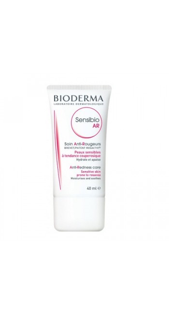 Bioderma Sensibio AR Ενυδατική και καταπραϋντική κρέμα κατά της ερυθρότητας, 40ml 