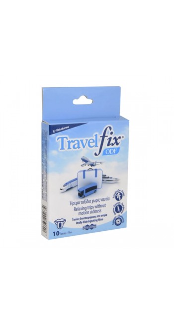 Uni-Pharma Travelfix ODF Διασπειρόμενες Ταινίες για την Ναυτία, 10τεμ