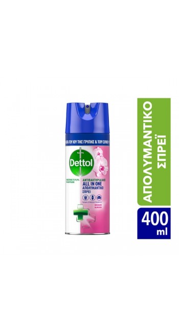 Dettol Orchard Blossom Απολυμαντικό Αντιβακτηριδιακό Σπρέι, 400ml