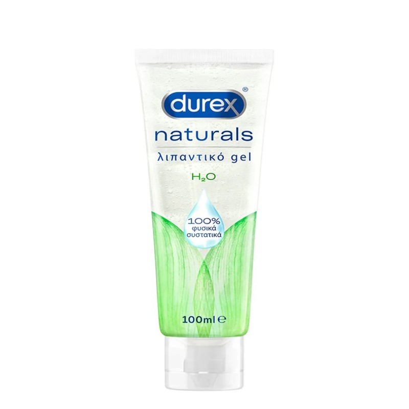 Durex Naturals Ενυδατικό Λιπαντικό Gel με 100% Φυσικά Συστατικά, 100ml 