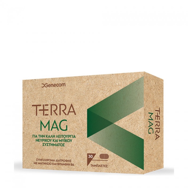 Genecom Terra Mag με Μαγνήσιο, 30tabs