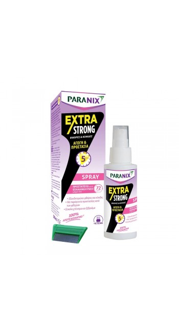 Paranix Extra Strong Spray Aγωγή Κατά των Φθειρών, 100ml