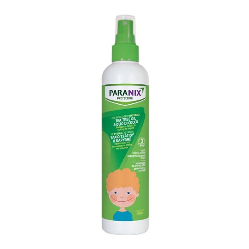 Paranix Protection Spray Αντιφθειρικό Προληπτικό Σπρέι για Αγόρια, 250ml