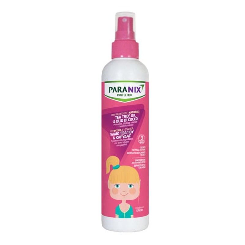 Paranix Protection Spray Αντιφθειρικό Προληπτικό Σπρέι για Κορίτσια, 250ml