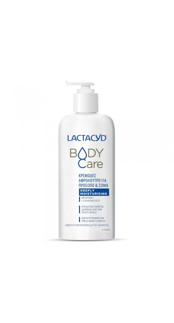 Lactacyd Body Care Κρεμώδες Αφρόλουτρο για Πρόσωπο και Σώμα, 300ml