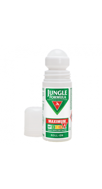 Jungle Formula Maximum Εντομοαπωθητική Λοσιόν σε Roll On, 50ml 