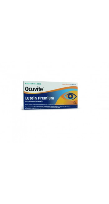 Bausch & Lomb Ocuvite Lutein Premium Συμπλήρωμα Διατροφής για Οφθαλμική Υγεία & Φυσιολογική Όραση, 30tabs